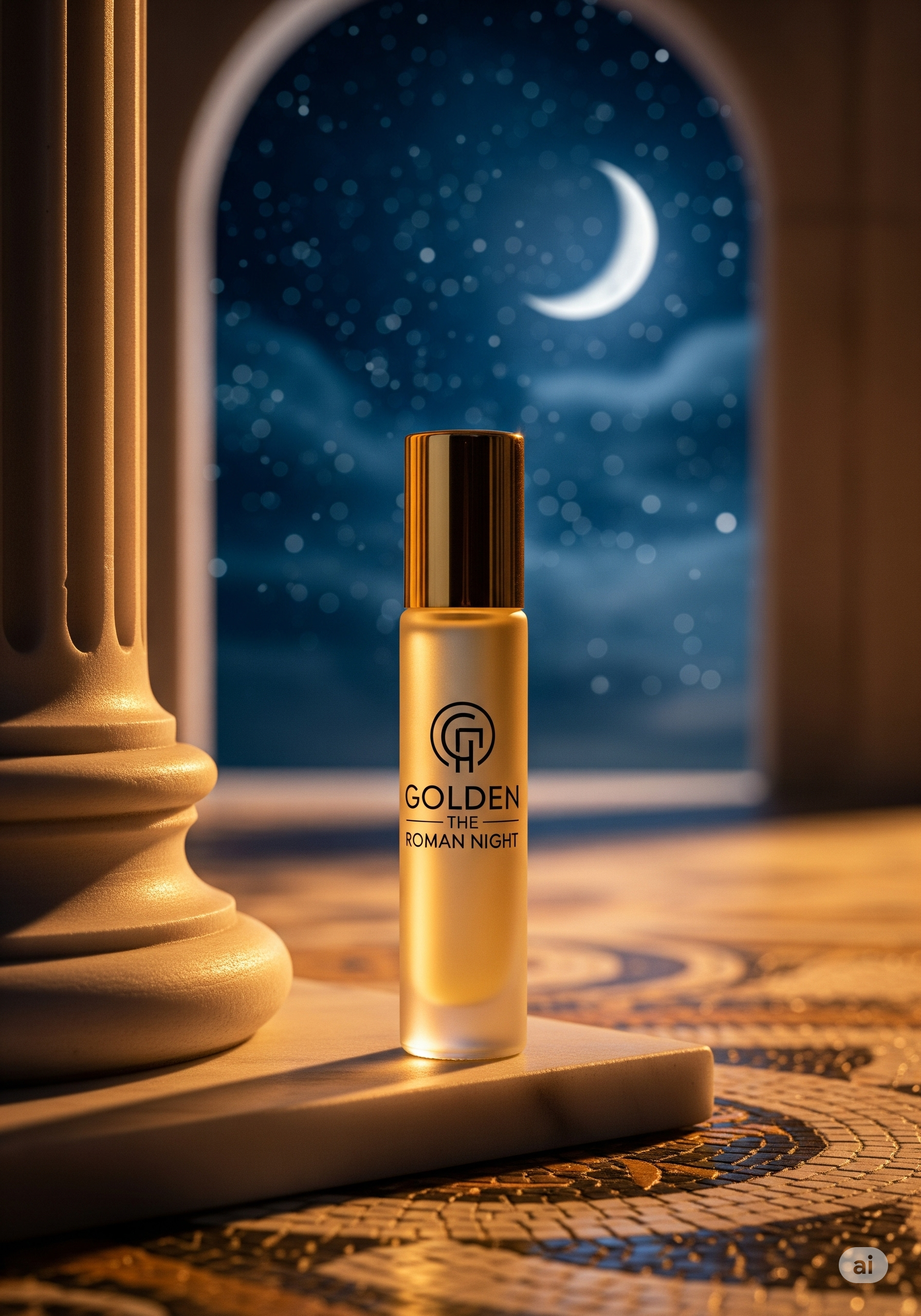 Golden the Roman night Roll On